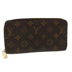LOUIS VUITTON Monogram Zippy Wallet Long Wallet